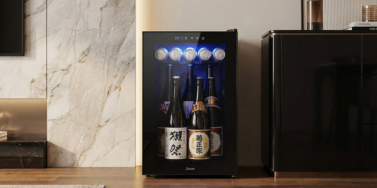 【新商品】0℃まで温度調節可能！58L日本酒セラーWZG-20Jが発売